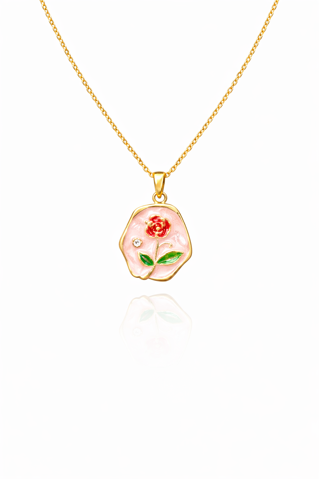 سلسلة وردة حمراء