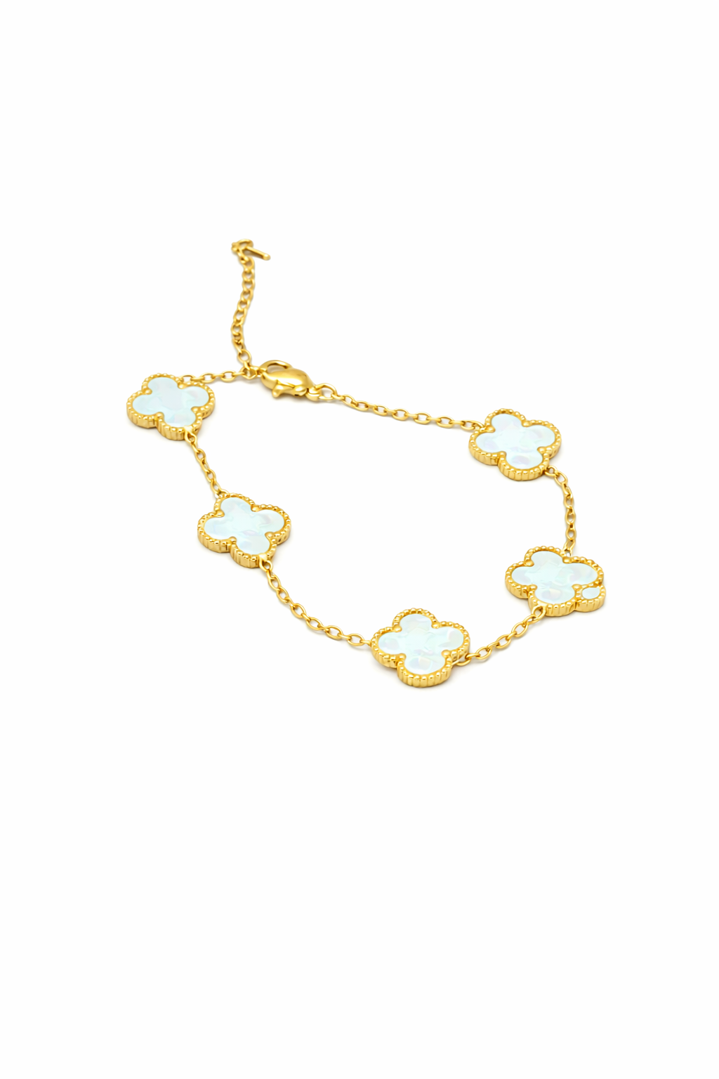 White Rose Five Bracelet